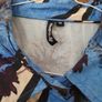 Ladies Blue and Cream Shirt NEW Image 4