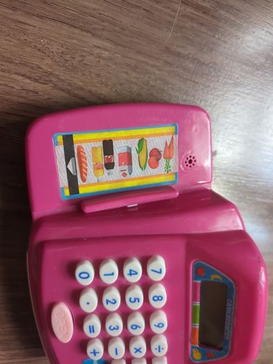 Toy cash machine and card reader
