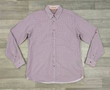 Ted Baker Button Down Patterned Shirt Mens Large