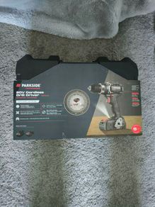 parkside performance brushless 20v drill set