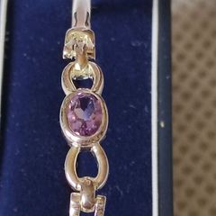 Sterling silver bangle bracelet
