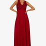 Kraimod women's maxi dress dress, classic masterpiece, cherry red, size 36 / S Image 3