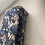 Footstool 100cms x58cms wide just had reupholstered Image 3
