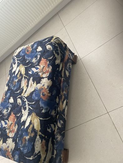 Footstool 100cms x58cms wide just had reupholstered