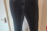 Miss Cherry stretchy ankle zip jeans size UK18 EU46 Postage included