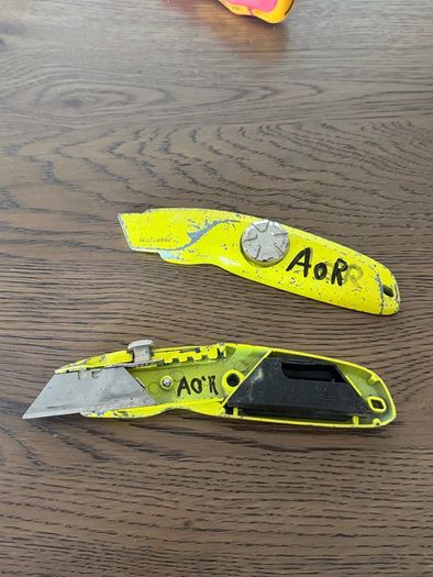 Hultafors Knife / Stanley Knife Yellow / Orange
