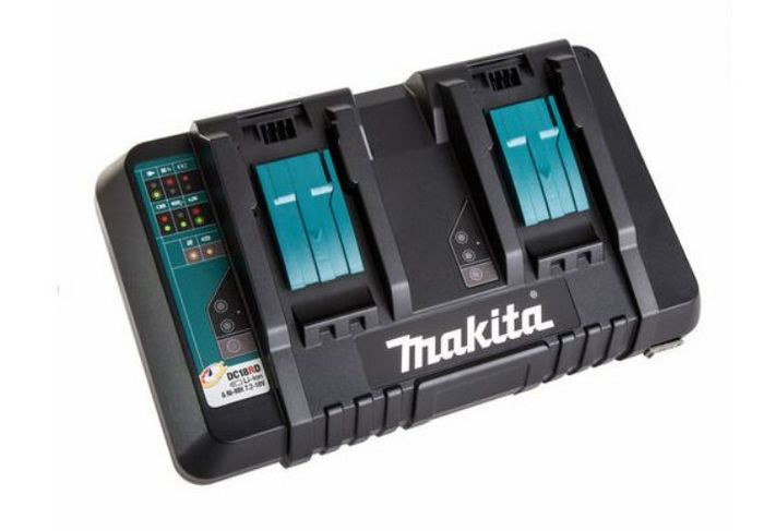 Makita DC18RD Li-Ion Twin Rapid Optimum Charger 240v