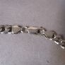 Large Silver Flat Link Curb Necklace Image 3