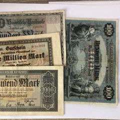 banknotes Bayern