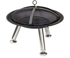 RedFire Fire Bowl Chicago Black Steel 75 cm 85013