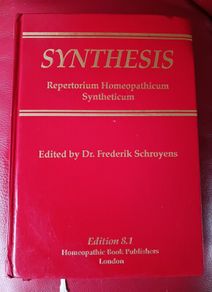 Synthesis / Repertorium Homeopathicam Syntheticum / Frederick Schroyens/  2001