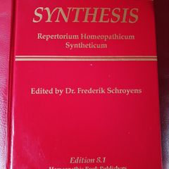 Synthesis / Repertorium Homeopathicam Syntheticum / Frederick Schroyens/  2001