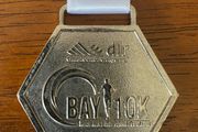 2017 Dun Laoghaire-Rathdown 10k Finishers Medal