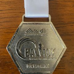 2017 Dun Laoghaire-Rathdown 10k Finishers Medal