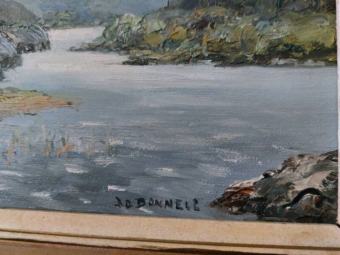 2 oil paintings- signed D. O'Donnell