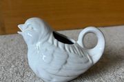 Meadows and Byrne Ceramic Bird Shaped Creamer