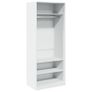 Wardrobe White 80x50x200 cm Image 2