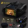 Binoculars  8x 4K Ultra HD Night Vision Binoculars with 64GB Card Image 2