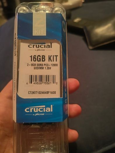 Brand New Crucial 16gb kit premium memory