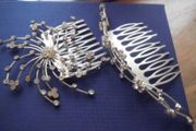 2 Beautiful Hair Slides / Pieces