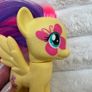 My Little Pony G4 Rainbow Rocks Fluttershy Brushable Butterfly Over Eye Used Please see photos Image 3