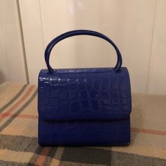 Blue handbag