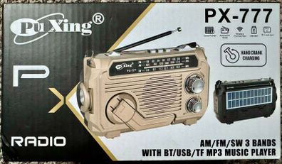 PuXing PX-777 Portable AM/FM/SW Radio