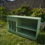 Sage Green Record Player Stand Image 2