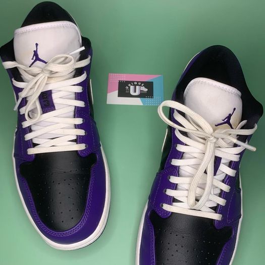 Nike Air Jordan 1 Low OG Purple Black