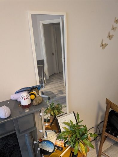 White Full-Length Mirror
