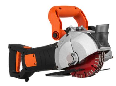 Electric Wall Chaser 4KW Seamless Groove Cutting Machine 133mm Steel Concrete Circular Saw Slotting Tool Set