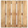 24 pcs Decking Tiles 50x50 cm Wood Brown Image 2