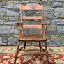 Victorian Elm and Beech Armchair. Image 6
