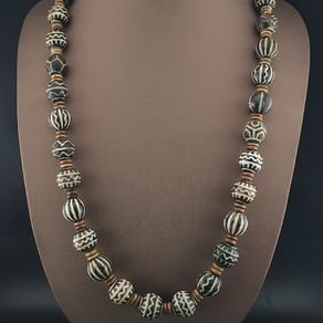 Burmese Antique Pumtek Pyu Beads Necklace