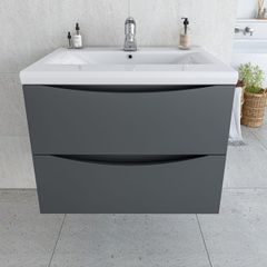 wall hung vanity unity sink