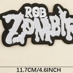 Rob Zombie Embroidered Patch