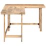 Desk 180x120x76 cm Solid Mango Wood Image 6