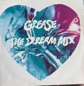 Grease the dream mix picture sleeve vinyl record single in vg+ condition