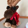 Festive moose soft toy and Santa Express Children's Christmas cup Image 7