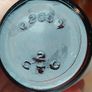 484 - Set of 4 Vintage Brown Amber Glass Screw Top Collectible Decorative Bottles Image 6