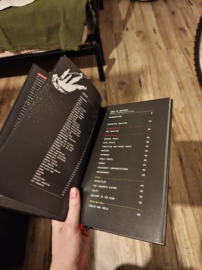 Death in Space TTRPG Book
