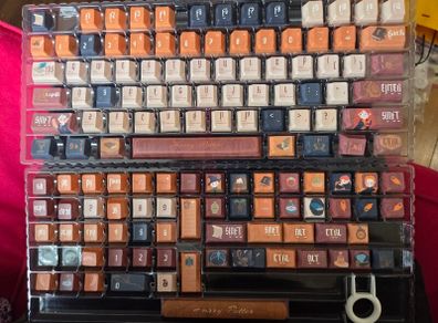 Harry Potter themed keyboard keycaps