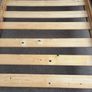 Solid pine double bed Image 2