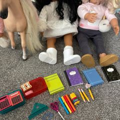 Our generation bundle with school accessories