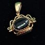 9ct yellow gold swivel fob Image 4