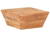 Coffee Table V-shape 66x66x30 cm Solid Acacia Wood