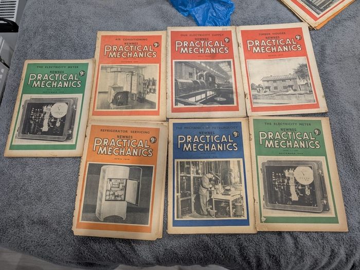 vintage practical mechanics magazines