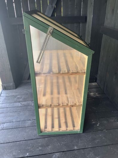 Mini Wooden Greenhouse