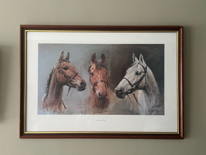 Three Kings framed Print