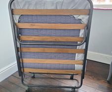 Fold up guest bed